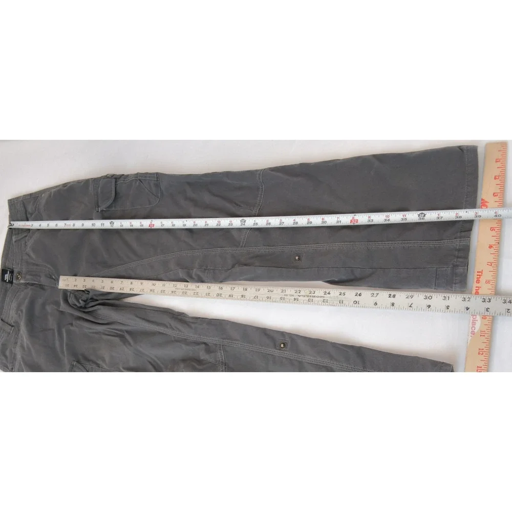 Kuhl Splash Roll-Up Pant Women's 6 Grey Relaxed Fit (31